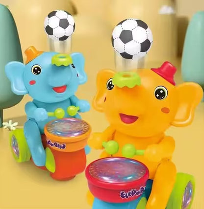 LittleTods™ Musical Elephant Drummer Toy