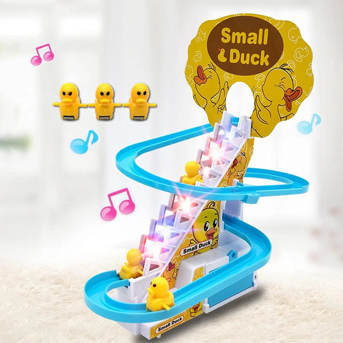 LittleTods™ Stair Climbing Ducklings Race Track Set