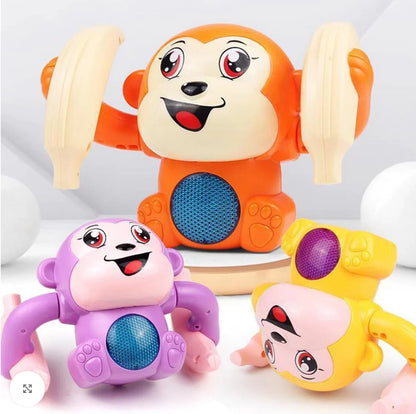 LittleTods™ Electric Flip and Head Monkey Toy