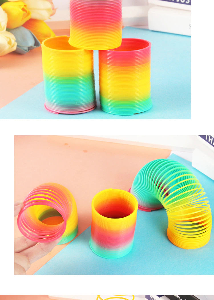 LittleTods™ Rainbow Spring Coil Toy