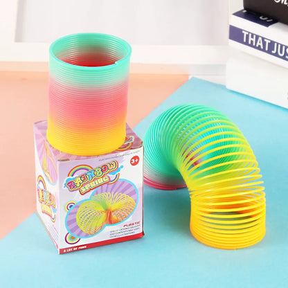 LittleTods™ Rainbow Spring Coil Toy