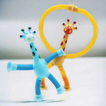 LittleTods™ Giraffe Telescopic Suction Toy