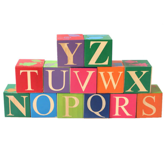 Alphabet Building Blocks