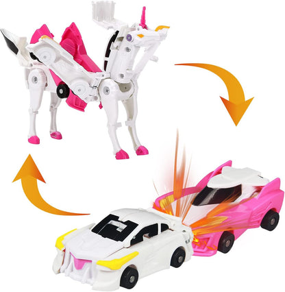 LittleTods™ 2 In 1 Instant Deformation Unicorn Cars