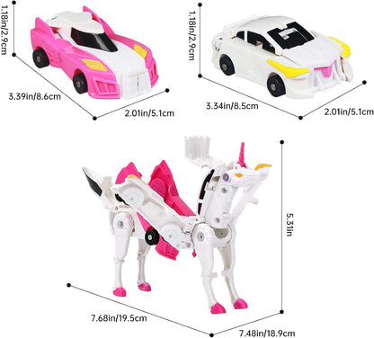 LittleTods™ 2 In 1 Instant Deformation Unicorn Cars