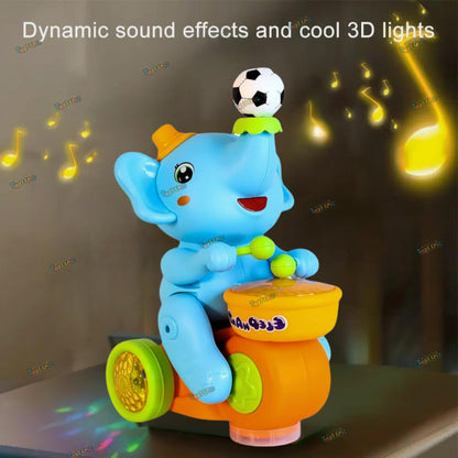 LittleTods™ Musical Elephant Drummer Toy