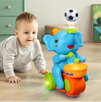 LittleTods™ Musical Elephant Drummer Toy