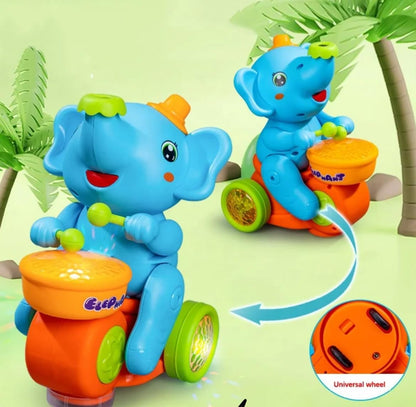 LittleTods™ Musical Elephant Drummer Toy