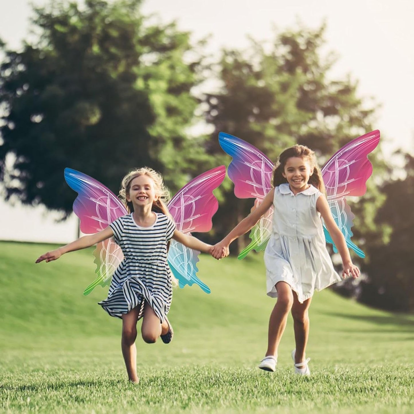 LittleTods™ Electric Butterfly Wings : Musical, Glowing Fun for Kids