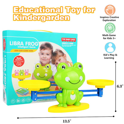 LittleTods™ Frog Balance Counting Toy