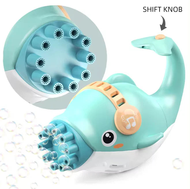 LittleTods™ Dolphin Bubble Blaster Gun