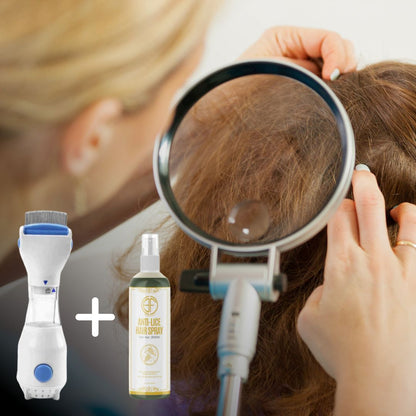 LittleTods™ Combo Offer Electric Head Lice Remover & Anti Lice Hair Spray