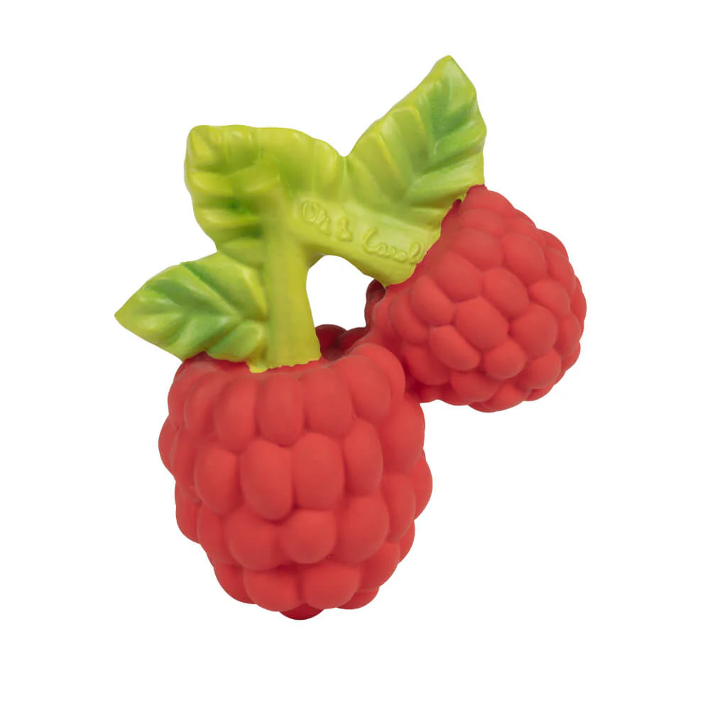 Valery The Raspberry Natural Rubber Teether