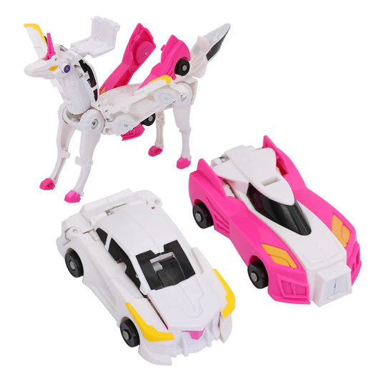 LittleTods™ 2 In 1 Instant Deformation Unicorn Cars