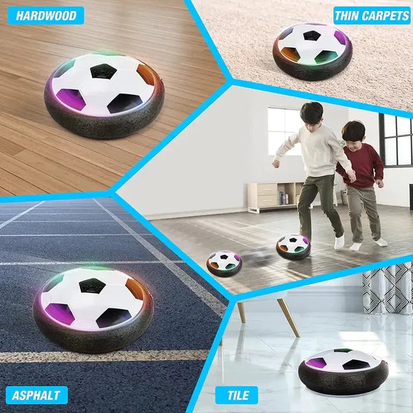 LittleTods™ Indoor LED Light Battery Powered Fun Air Football Game