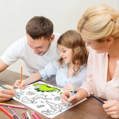 LittleTods™ Graffiti Scroll Drawing Roll For Kids