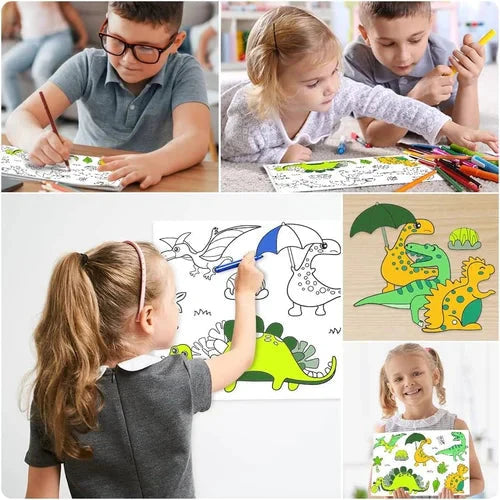 LittleTods™ Graffiti Scroll Drawing Roll For Kids