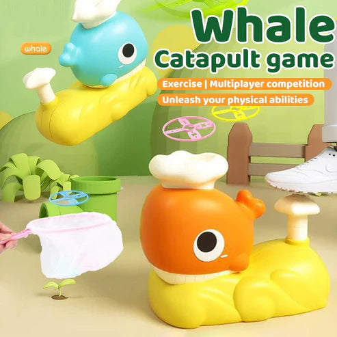 LittleTods™ Whale Flying Disc Toy For Kids