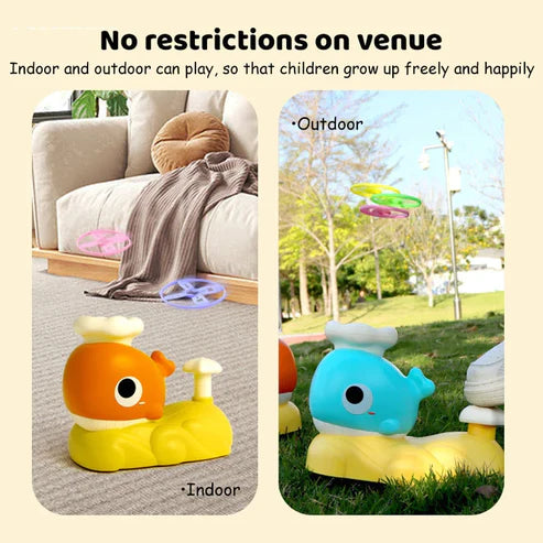 LittleTods™ Whale Flying Disc Toy For Kids